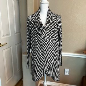 Cowl or cardigan sweater